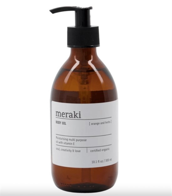 Meraki - BODY OIL, Orange and herbs, 300 ML